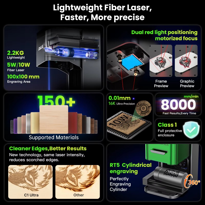 Портативный полностью закрытый – обзор и цена Laser Marking Machine