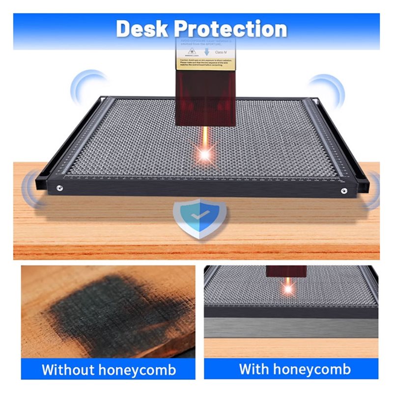 A74E – аксессуары для лазерных – обзор и цена Honeycomb Laser Bed