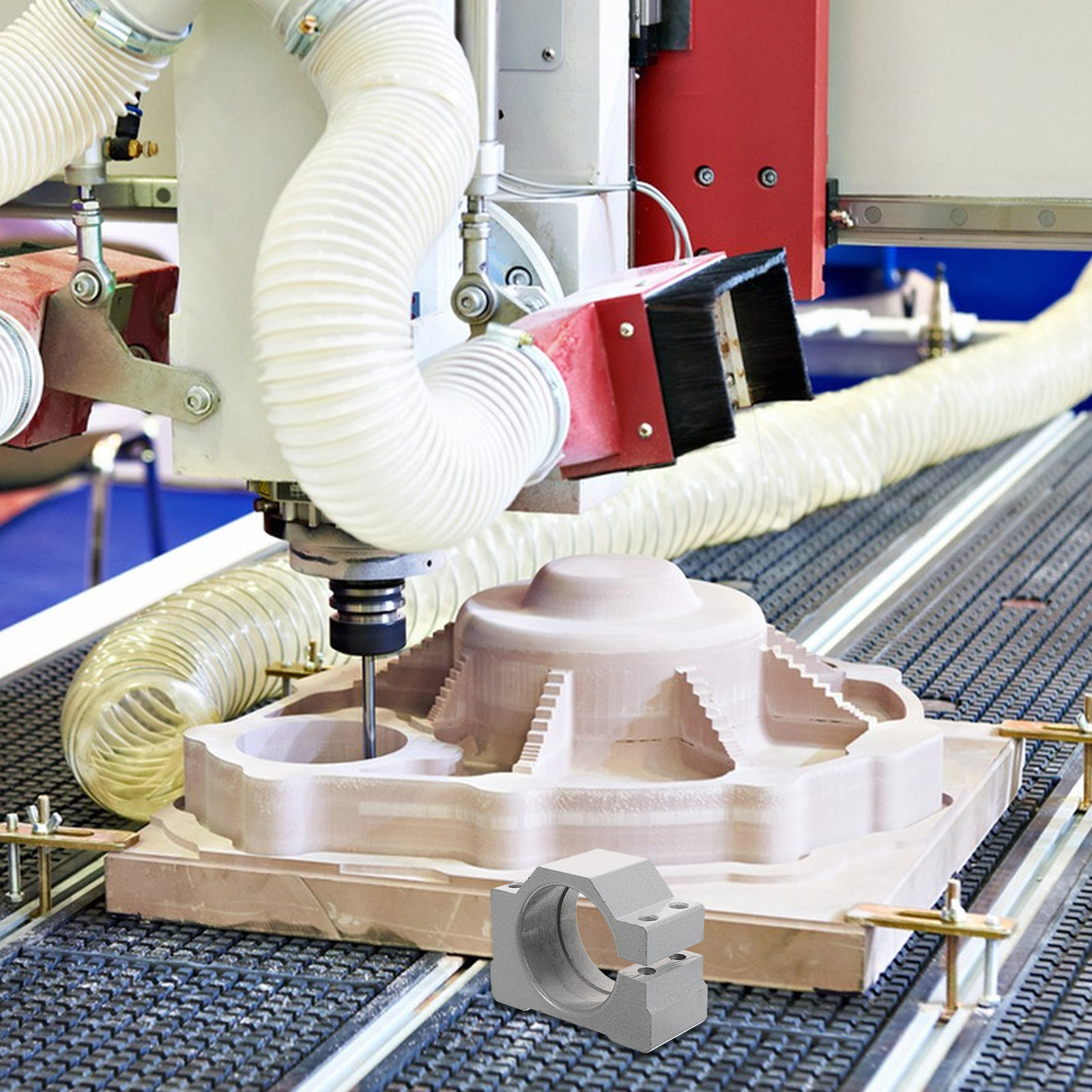 Прочный алюминиевый кронштейн  – обзор и цена Cnc Spindle Motor
