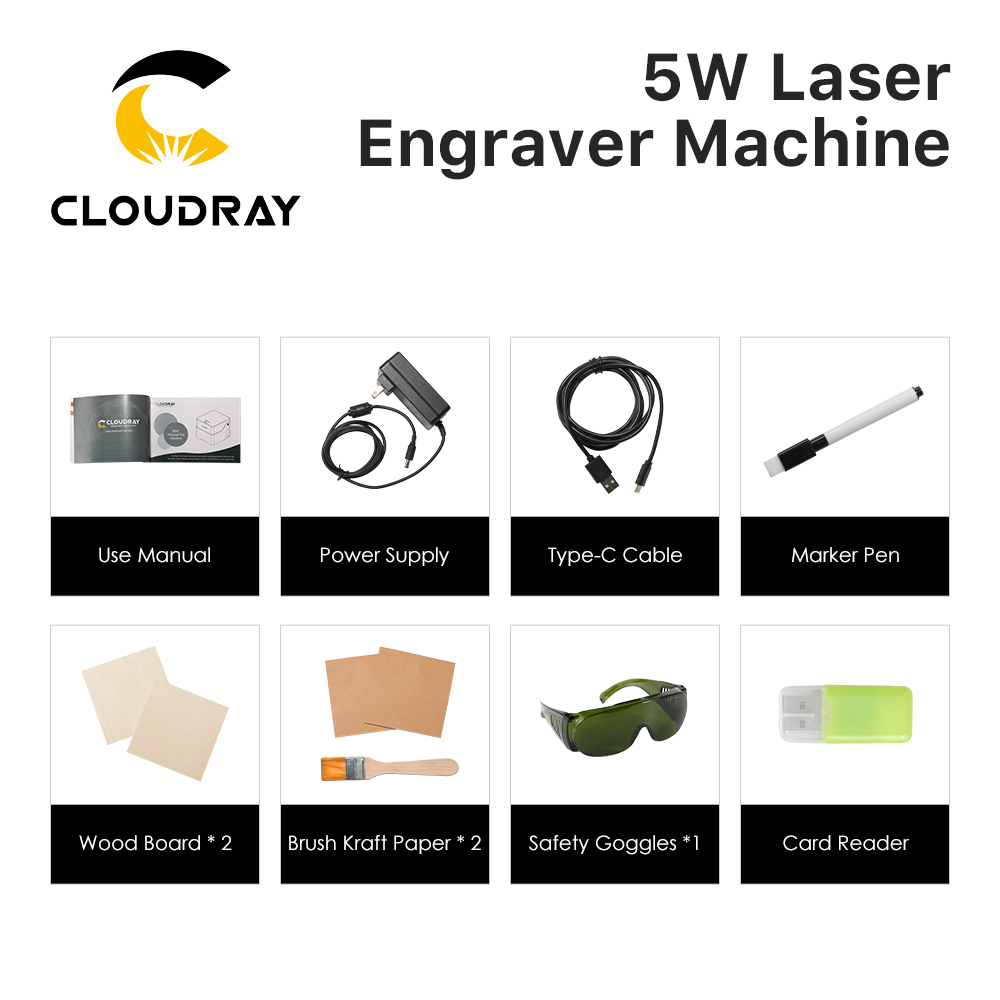 Лазерный гравер Cloudray BM1:  – обзор и цена Industrial Laser Engraver