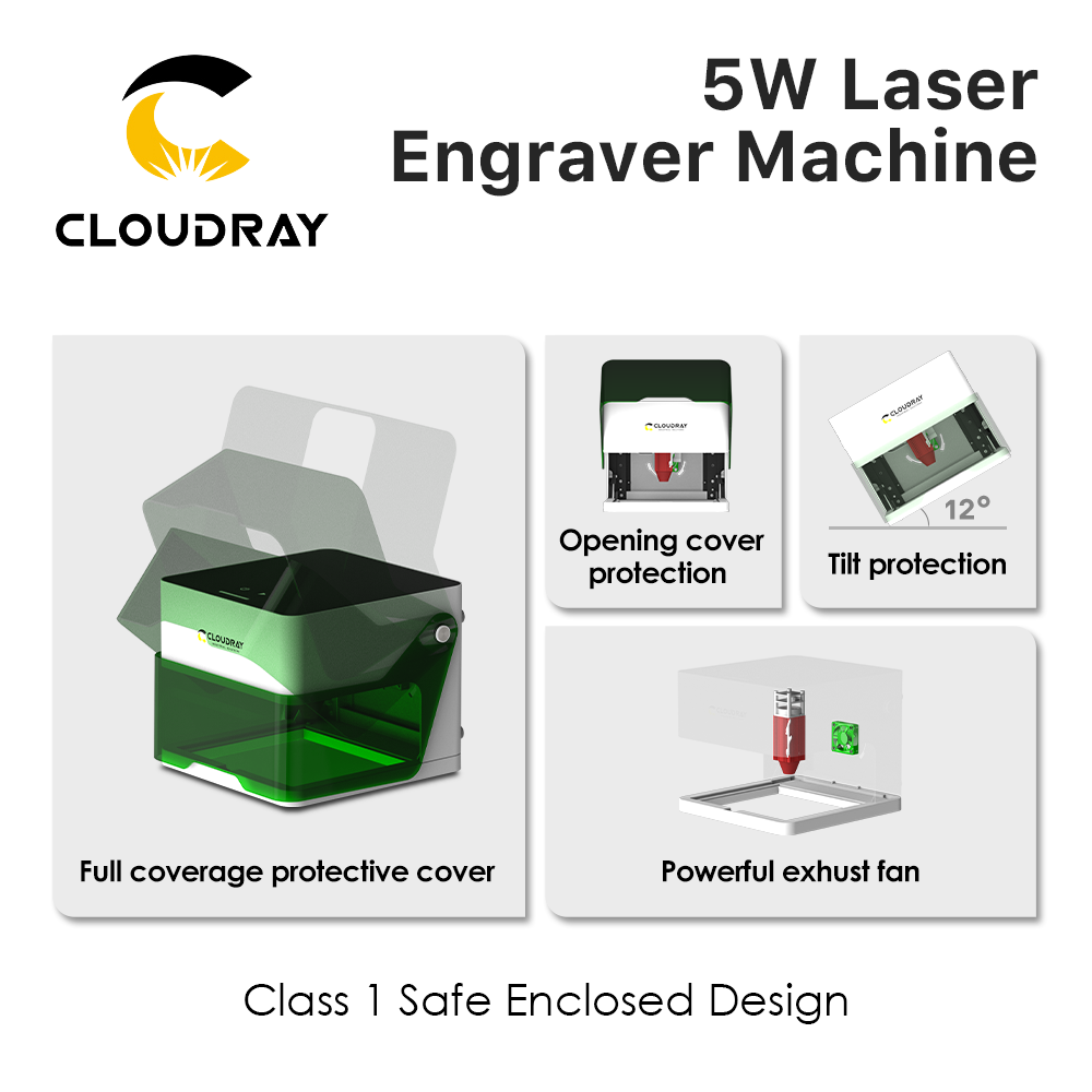 Лазерный гравер Cloudray BM1:  – обзор и цена Industrial Laser Engraver